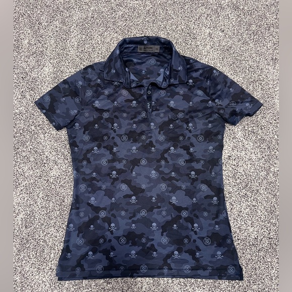 G/FORE | Tops | Gfore Icon Camo Tech Jersey Polo | Poshmark